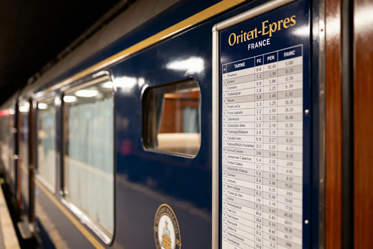 Trajet Orient-Express prix : Quel budget pour un voyage luxe ?